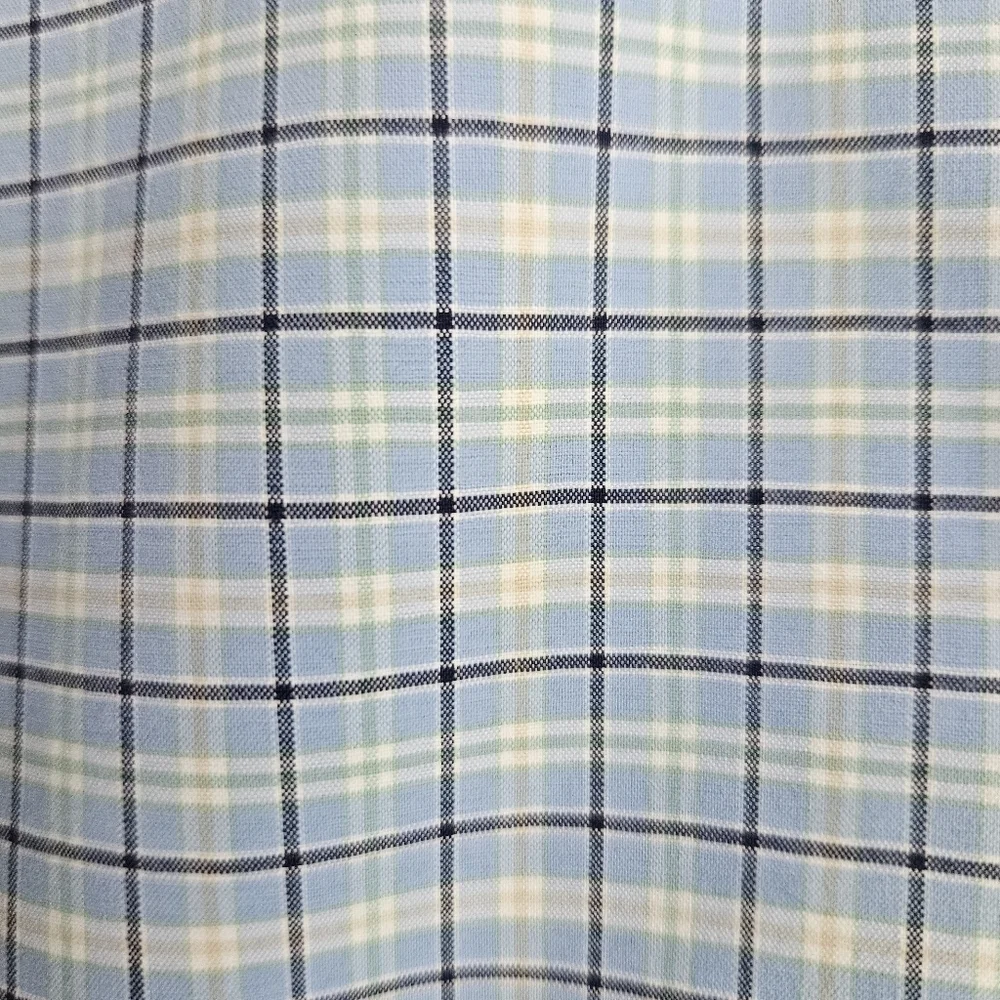 Polo‎ Ralph Lauren Performance Plaid Button Down Size Large Wyndham Golf